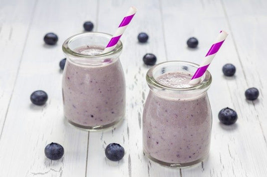 Blueberry Banana Protein Smoothie