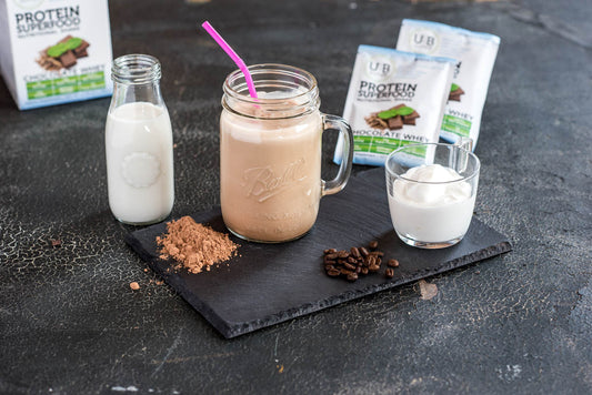 Mocha Whey Protein Superfood Shake