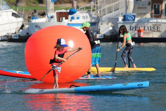 Shae Foudy, Stephen Baker & the SUP Groms Invade the Carolina Cup