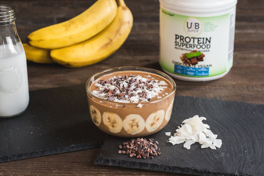 Vegan Chocolate Peanut Butter Smoothie Bowl