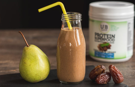 Vegan Chocolate Pear Smoothie