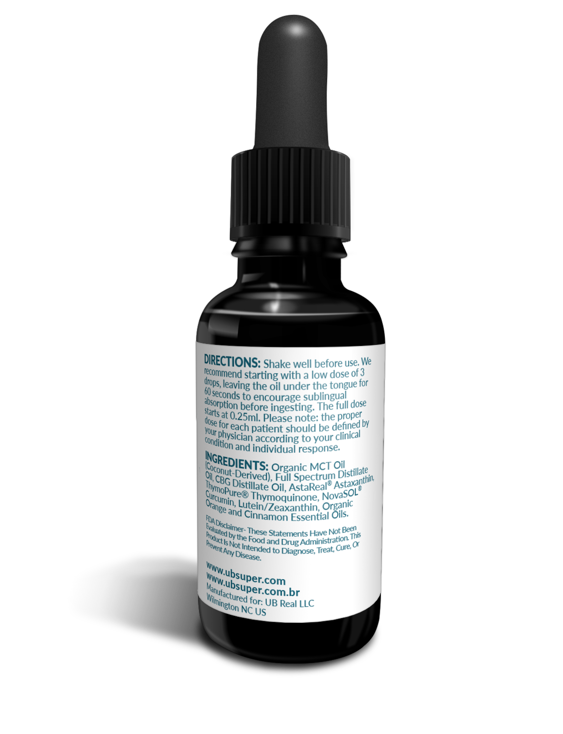 Full Spectrum Enhanced CBG Anti-Inflammatory Recovery Tincture Plus - 5000 MG