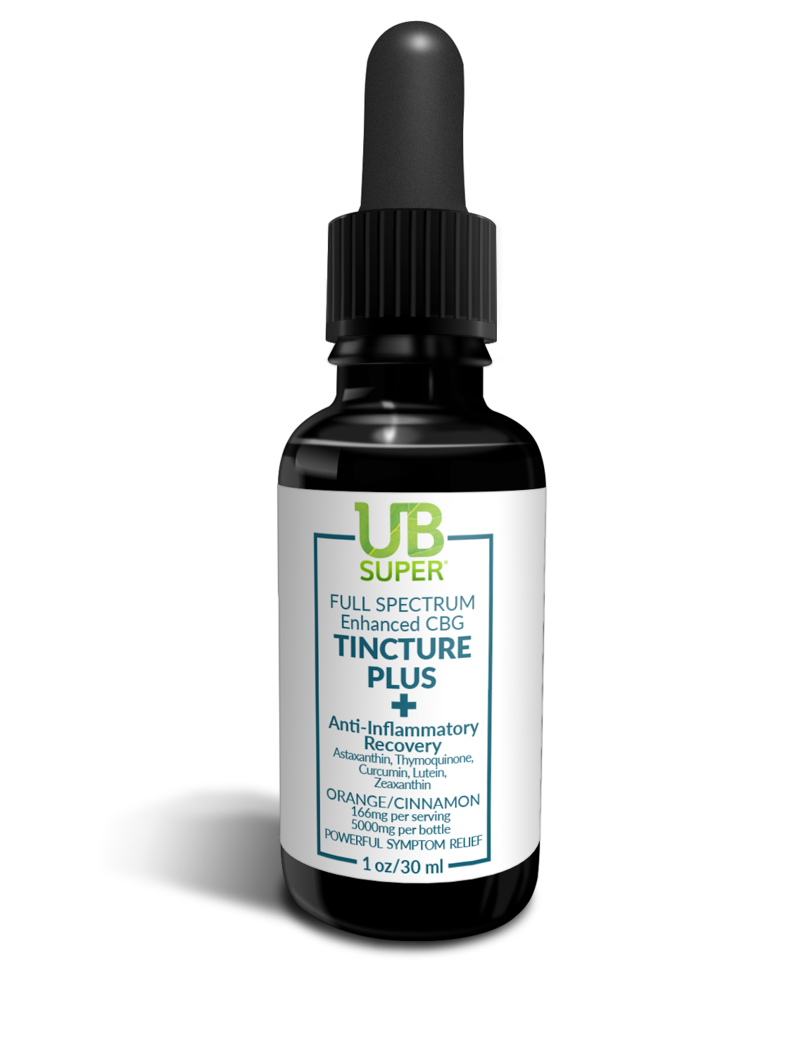 Full Spectrum Enhanced CBG Anti-Inflammatory Recovery Tincture Plus - 5000 MG (FREE SHIPPING)