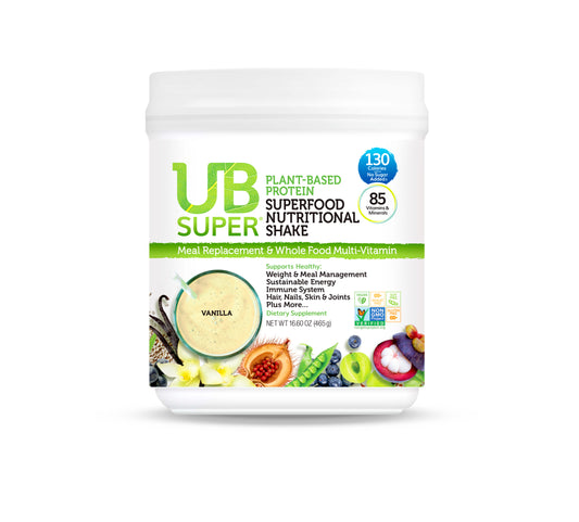 Plant-Based Protein Superfood Nutritional Shake (Vanilla)