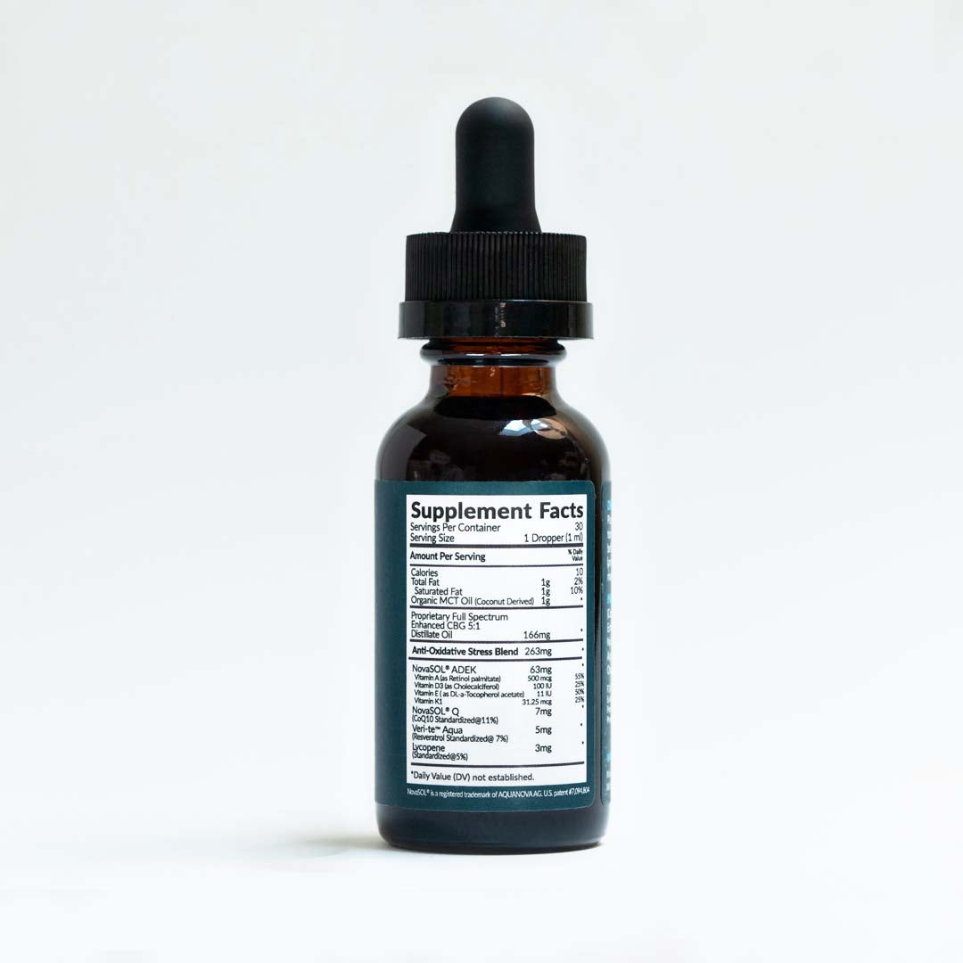 Full Spectrum Enhanced CBG Anti-Oxidative Stress Tincture
