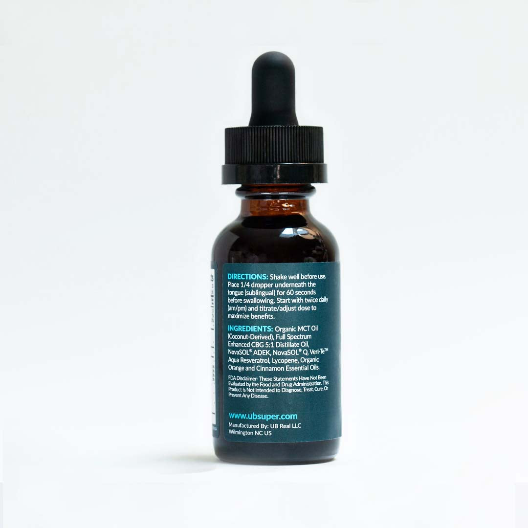 Full Spectrum Enhanced CBG Stress Tincture