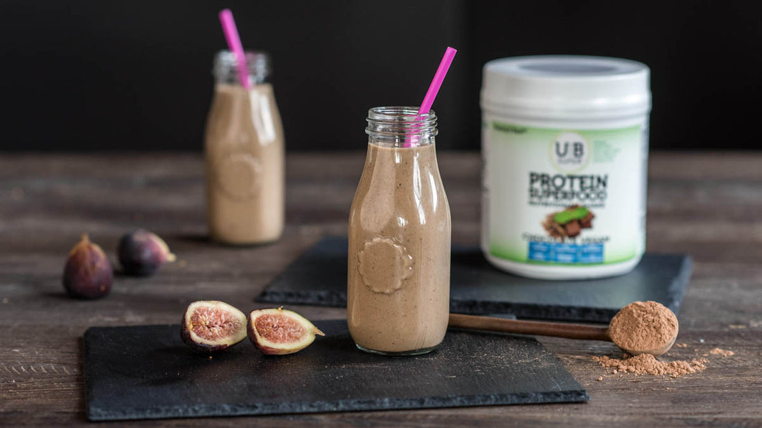 Vegan Chocolate Fig Smoothie