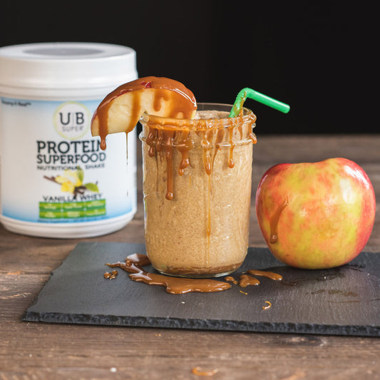 Caramel Apple Protein Smoothie